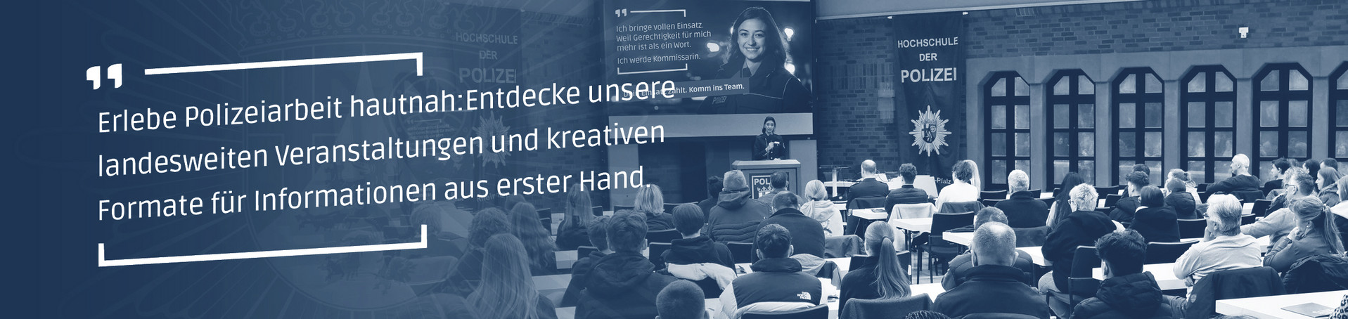 Informationsveranstaltung zum Polizeiberuf
