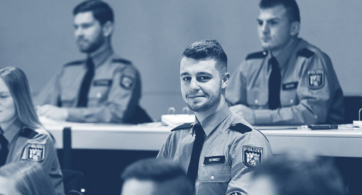 Studierende Polizeidienst
