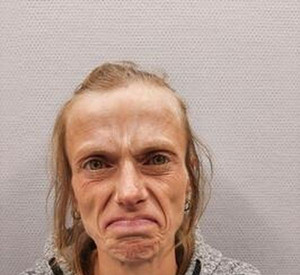 Das Bild zeigt die vermisste Frau. Eine Frau mit mittellangem blondem Haar, halb zum Zopf gebunden.