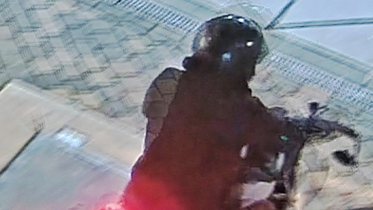 Motorrad des Tatverdächtigen