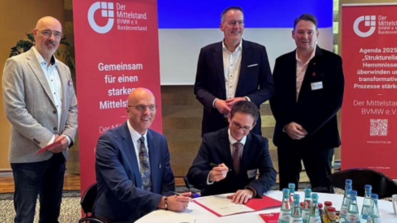 Unterzeichnung der Kooperationsvereinbarung zwischen dem BVMW und dem LKA