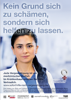 Flyer zum Thema Sexueller Gewalt