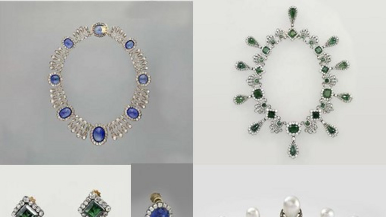 Übersicht gestohlener Schmuckstücke