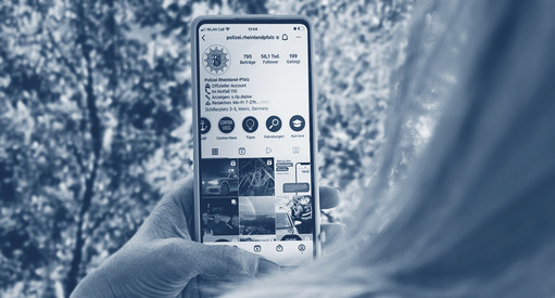 Social Media Kanäle der Polizei 