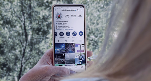 Social Media Kanäle der Polizei 