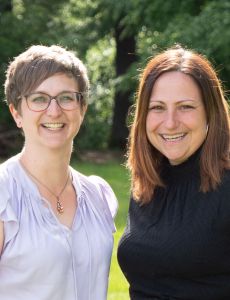 Nadine Bauer und Aline Pflüger