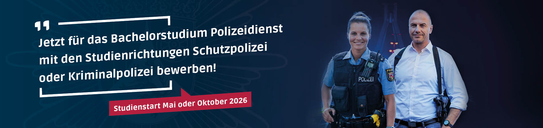 Header Studiengang Schutz und Kriminalpolizei