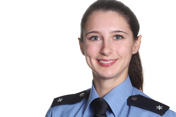 Einstellungsberaterin der Polizei Bad Bergzabern, Juliane Pfeiffer 