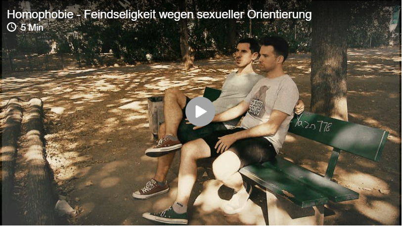 Beitrag über Homophobie in der SWR Mediathek