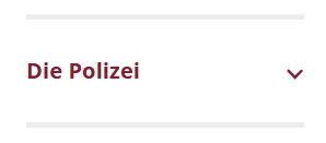 Symbol Pfeil Menü Website